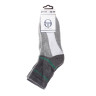 Шкарпетки Sergio Tacchini 3-pack сірий, білий, зелений Уні 36-40 13150661-2
