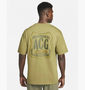 Футболка Nike ACG (темно-зелена) DR7757-378