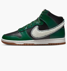 Кросівки чоловічі Кроссовки Nike Dunk High Retro Shoes Black/Green Dr8805-001 DR8805-001