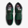 Кросівки чоловічі Кроссовки Nike Dunk High Retro Shoes Black/Green Dr8805-001 DR8805-001
