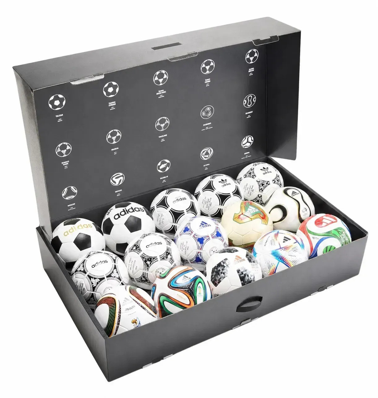 Набір м'ячів Adidas FIFA World Cup 26 Historical Mini Ball Set JN2093