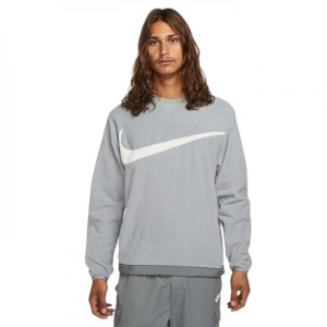 Кофта Nike Club+ MenS Fleece Winterized Crew Grey DQ4894-073