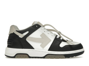 Кросівки OFF-WHITE Out Of Office OOO Low Tops White Black White OMIA189S22LEA0016110