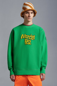 Кофта Moncler Genius Logo Sweatshirt Green 8G000 18 809KX 834