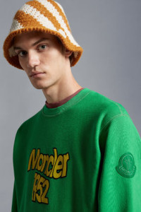 Кофта Moncler Genius Logo Sweatshirt Green 8G000 18 809KX 834
