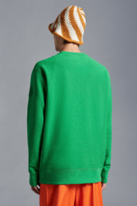 Кофта Moncler Genius Logo Sweatshirt Green 8G000 18 809KX 834