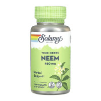 Капсули Solaray Neem Leaf 460mg - 100 vcaps 2023-10-6724