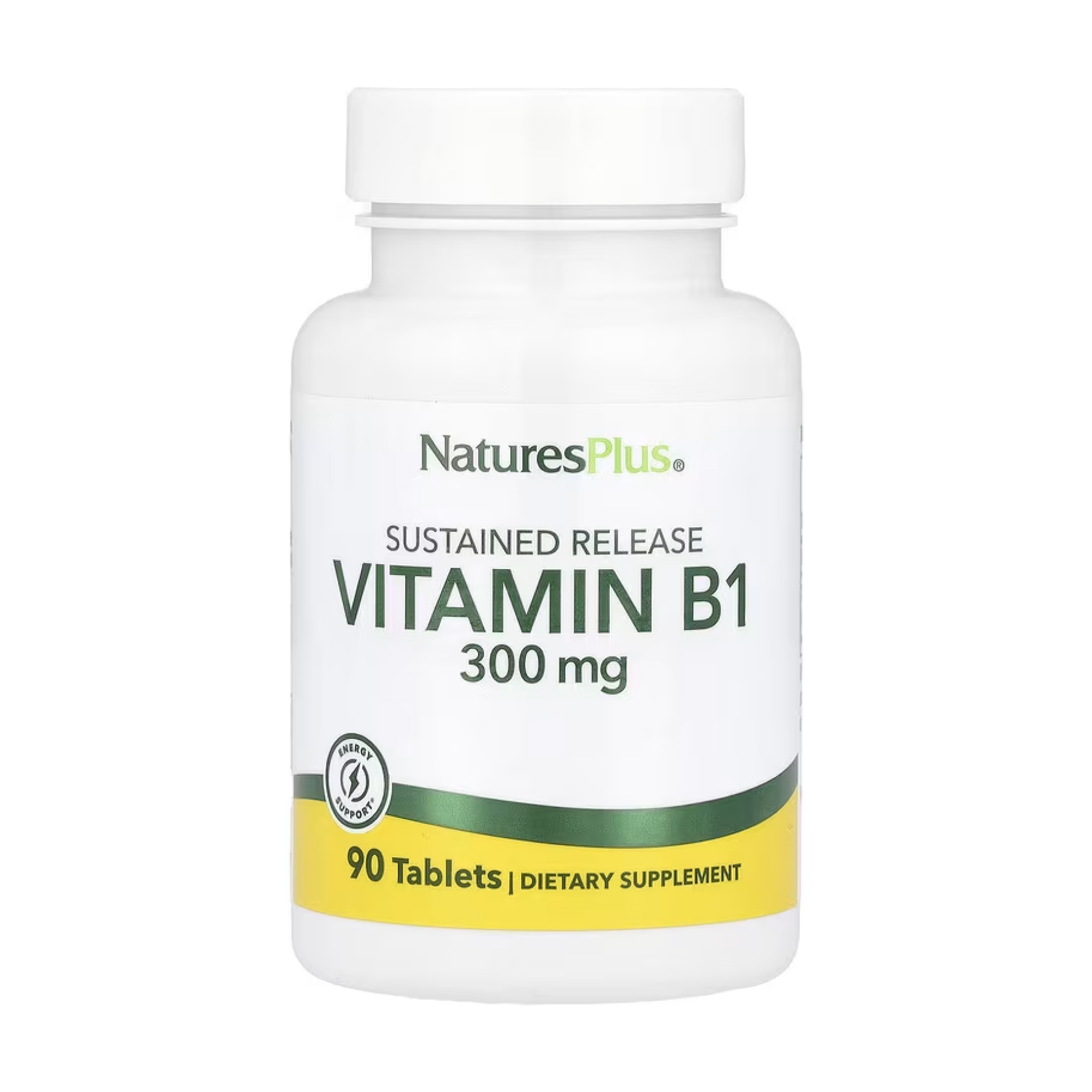 Таблетки Nature's Plus Vitamin B-1 300mg - 90 tabs 2023-10-5218