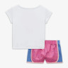 Футболка NIKE SWOOSH TEMPO TEE & SHORT SET PLAYFUL PINK 26L063-AFN