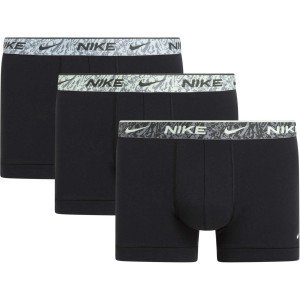 Труси-боксери Nike Everyday Cotton Boxershort Trunk 3-Pack Black Grey Light Green 0000KE1008-U9A