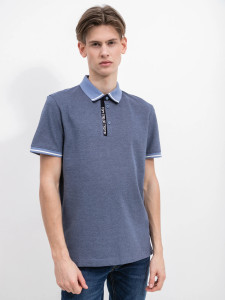 Поло 1035621-31502 Tom Tailor L Синій 1035621-31502