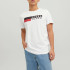 Футболка JJECORP LOGO TEE SS O-NECK NOOS 12151955-White-Detail:Play 4 Jack&Jones L Білий 12151955-WHITE-DETAIL:PLA