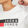 Футболка JJECORP LOGO TEE SS O-NECK NOOS 12151955-White-Detail:Play 4 Jack&Jones L Білий 12151955-WHITE-DETAIL:PLA