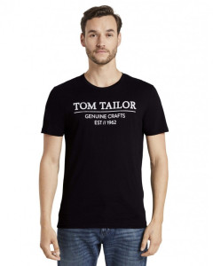 Футболка 1021229-29999 Tom Tailor L Чорний 1021229-29999
