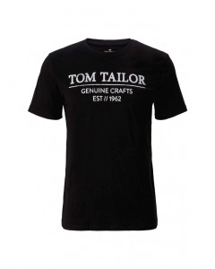 Футболка 1021229-29999 Tom Tailor L Чорний 1021229-29999