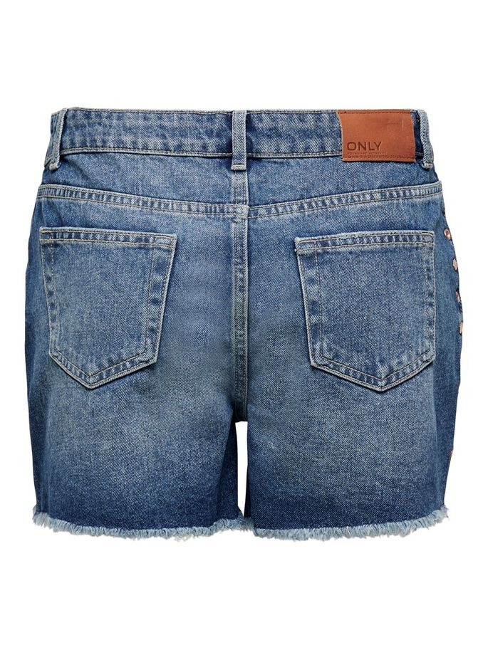 Шорти ONLSKY LIFE REG STUD DNM SHORTS PIM 15226997 Medium Blue Denim ONLY M Синій 15226997MediumBlueDenim