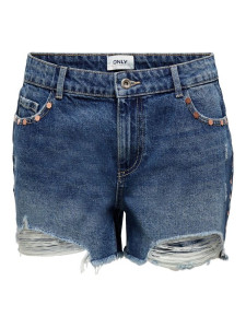 Шорти ONLSKY LIFE REG STUD DNM SHORTS PIM 15226997 Medium Blue Denim ONLY M Синій 15226997MEDIUMBLUEDENIM