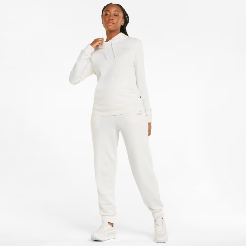 Толстовка ESS+ Embroidery Hoodie 84833299 Puma XS Білий 84833299