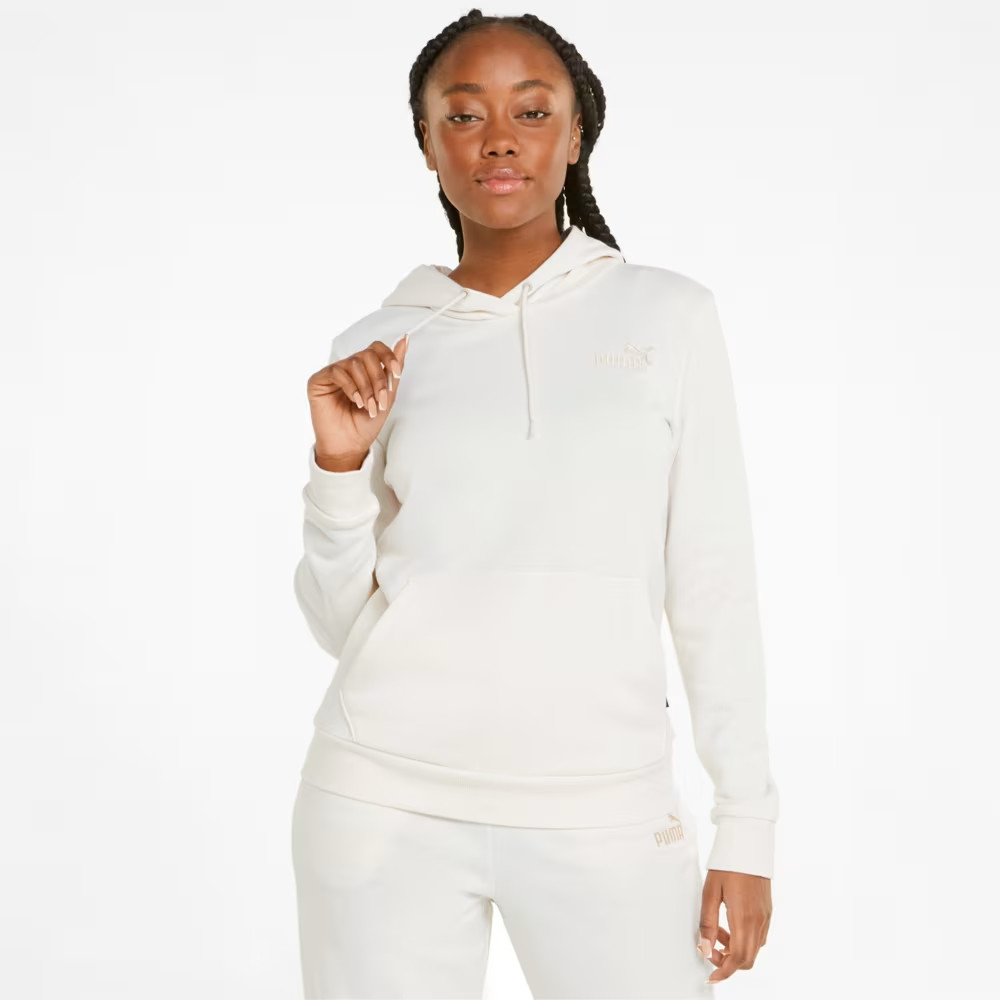Толстовка ESS+ Embroidery Hoodie 84833299 Puma XS Білий 84833299
