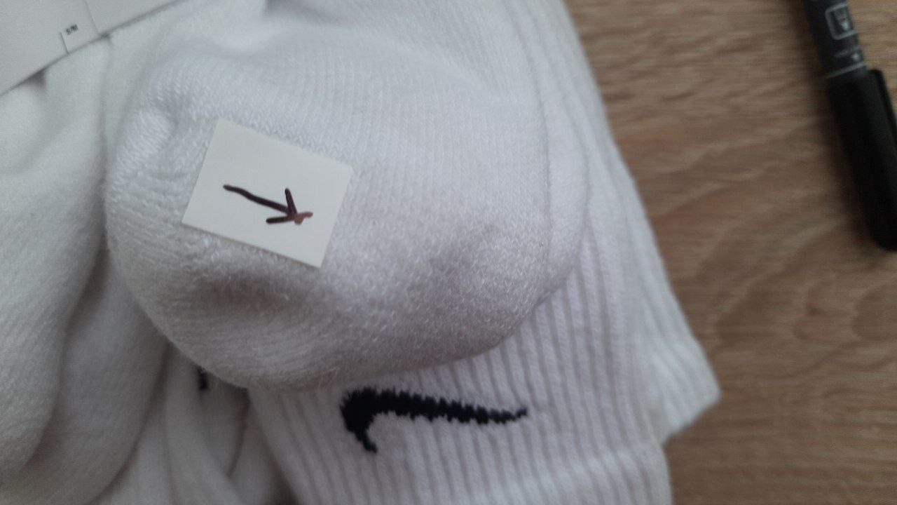Шкарпетки Nike U ED PLS CSH CRW 6PR - 132 (Клас А) SX6897-100-R