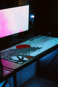 Килимок для миші ігровий Selerity 900x400x4мм Demon Slayer mp01ds