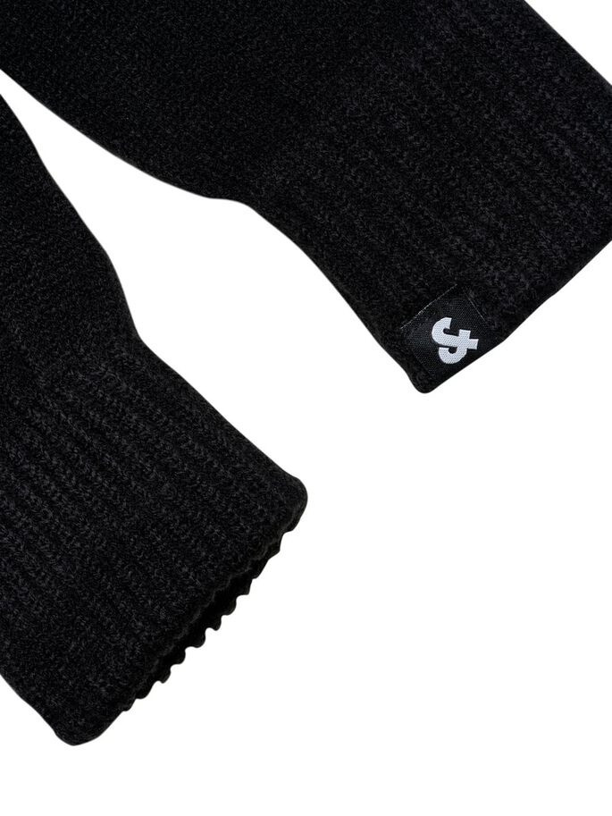 Рукавиці JACBARRY KNITTED GLOVES NOOS 12159459-Black Jack&Jones ONE SIZE Чорний 12159459-Black