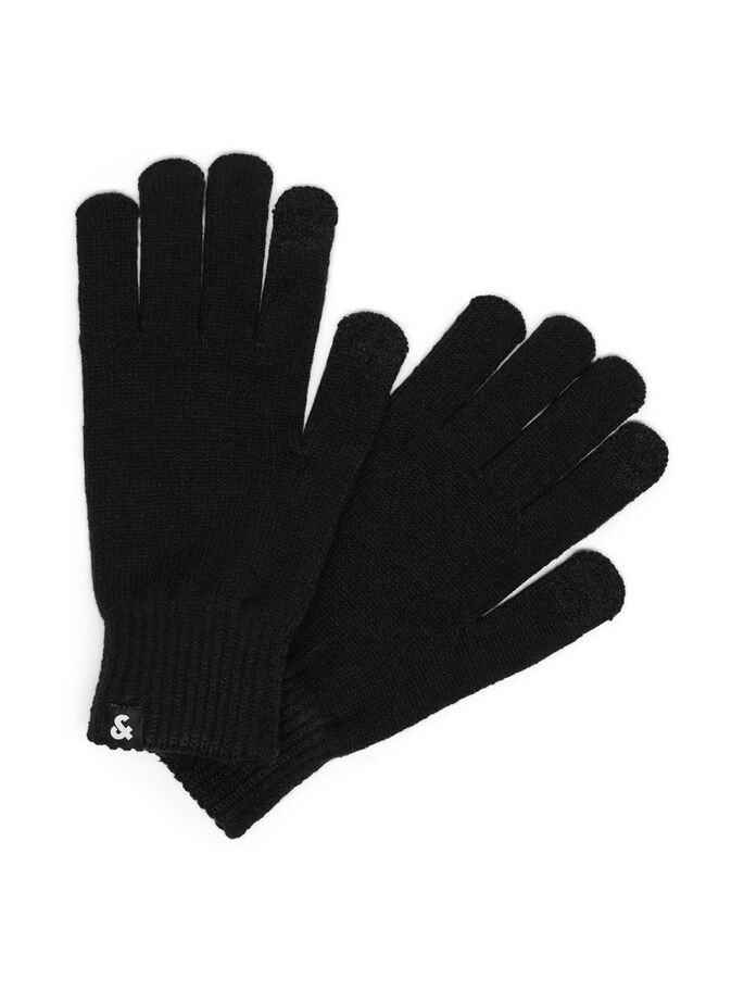 Рукавиці JACBARRY KNITTED GLOVES NOOS 12159459-Black Jack&Jones ONE SIZE Чорний 12159459-Black