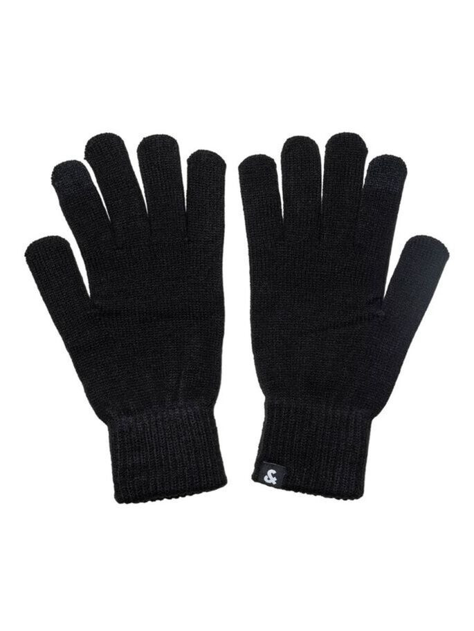 Рукавиці JACBARRY KNITTED GLOVES NOOS 12159459-Black Jack&Jones ONE SIZE Чорний 12159459-Black