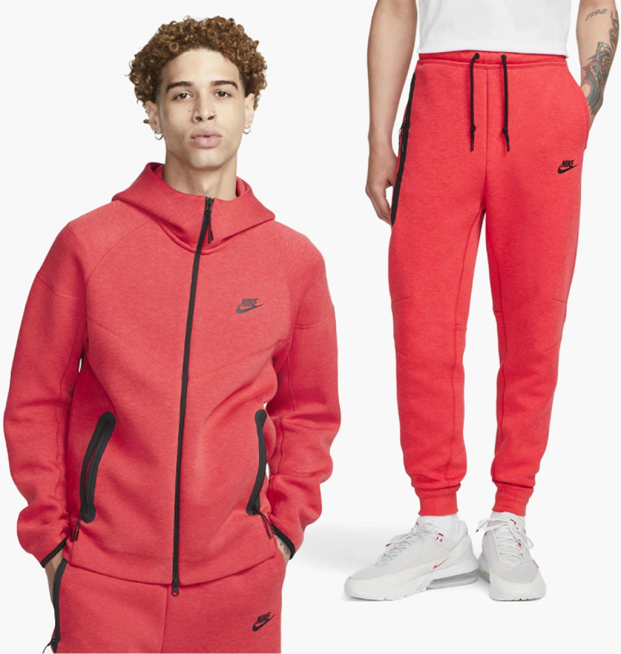 Костюм чоловічий Nike Tch Flc Fz Wr FB7921-672 FB8002-672