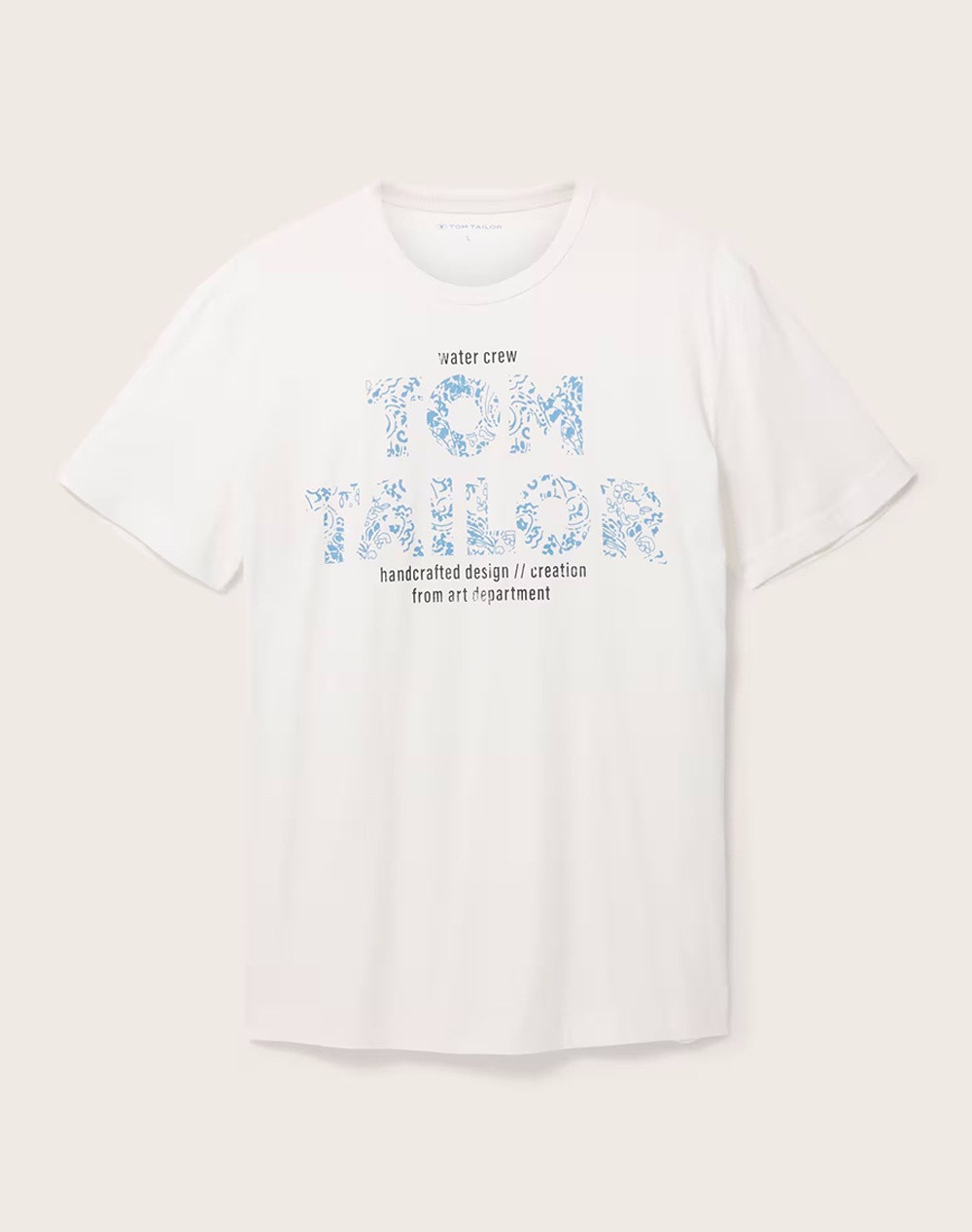 Футболка 1036334-10332 Tom Tailor L Білий 1036334-10332