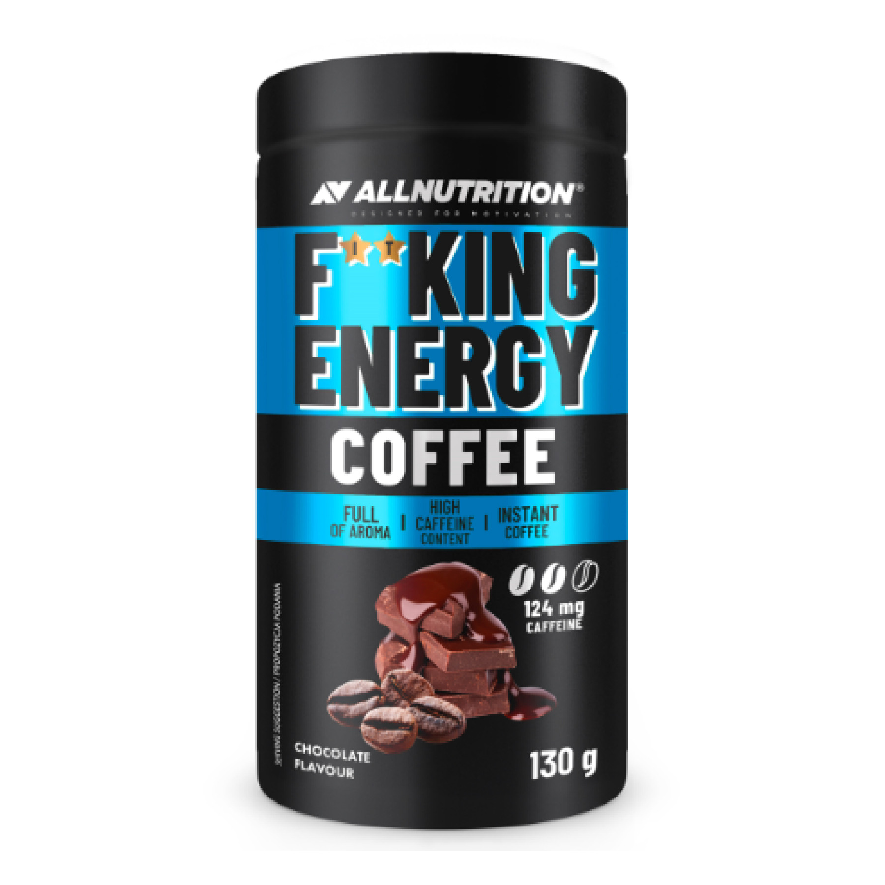 Софт гелеві капсули Fitking Delicious Energy Coffee - 130g Chocolate 2022-09-0980