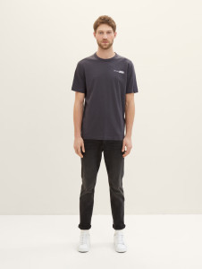 Футболка Men's Short Sleeve Shirt 1040821-10899 Tom Tailor M Темно-сірий 1040821-10899