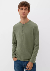 Футболка з довгими рукавами 2129249.7815 s.Oliver M Хакі 2129249.7815