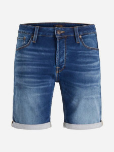 Шорти джинсові JJIRICK JJICON SHORTS GE 006 I.K STS 12166269 BlueDenim Jack&Jones L Синій 12166269BLUEDENIM