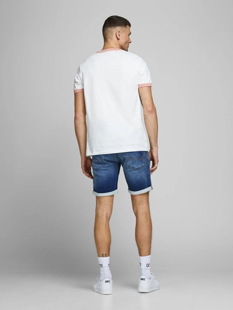 Шорти джинсові JJIRICK JJICON SHORTS GE 006 I.K STS 12166269 BlueDenim Jack&Jones L Синій 12166269BLUEDENIM