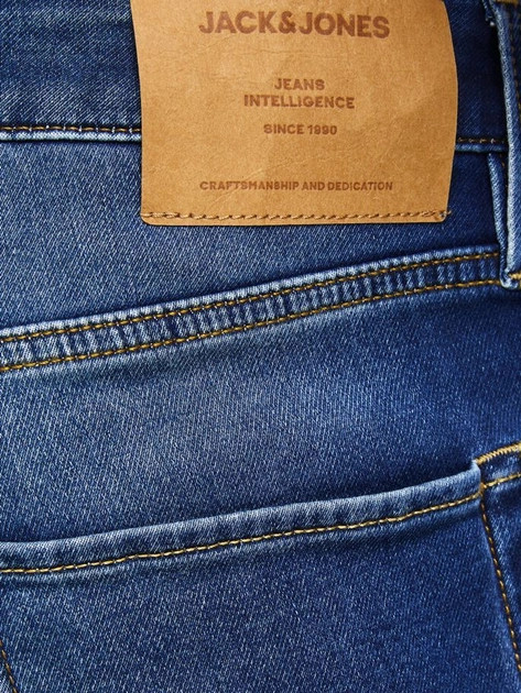 Шорти джинсові JJIRICK JJICON SHORTS GE 006 I.K STS 12166269 BlueDenim Jack&Jones L Синій 12166269BLUEDENIM