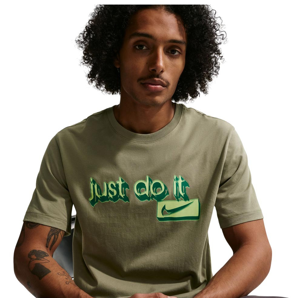 Футболка U NSW TEE STD BLUR JDI IH1133-328 Nike S Хакі IH1133-328