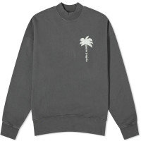 Джемпер Palm Angels The Palm GD Crewneck Sweater PMBA026S24FLE0040703
