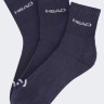 Шкарпетки Head ELEMENTS ALL SPORTS SHORT CREW 3P темно-синій Чол 39-42 701229009-003