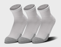 Шкарпетки UA Heatgear Quarter 3pk білий Уні LG 1353262-100