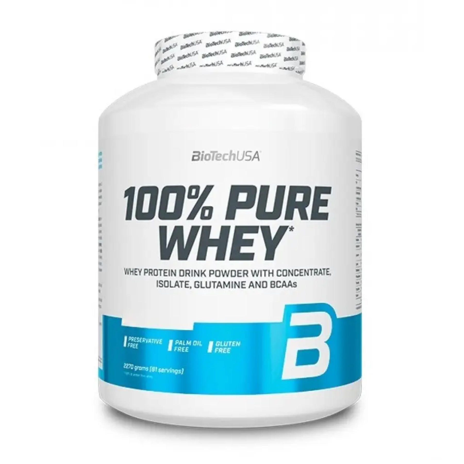 Порошок Biotech 100% Pure Whey - 2270g Salted Caramel 2023-10-5190