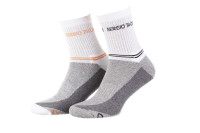 Шкарпетки Sergio Tacchini 3-pack сірий, білий, помаранчевий Уні 36-40 13150661-1