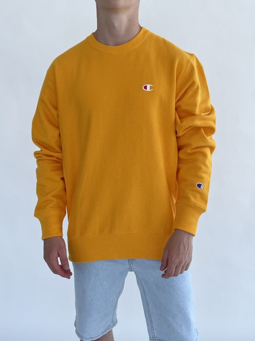 Світшот Champion жовтий COOL7