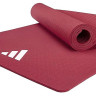 Килимок для йоги Adidas Yoga Mat червоний Уні 176 х 61 х 0,8 см ADYG-10100MR