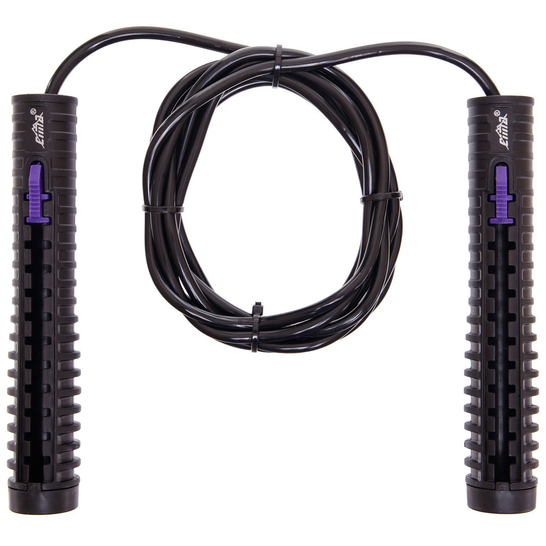 Скакалка швидкісна з підшипниками та сталевим тросом CM-582