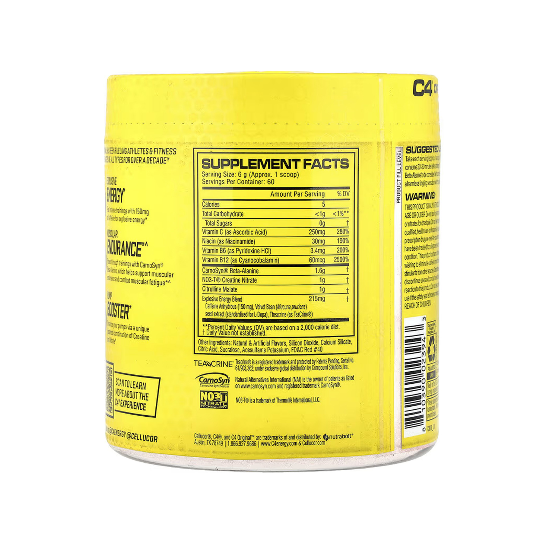 Порошок Cellucor C4 Original - 408g Fruit Punch (До 09.25) 2023-10-5511
