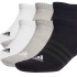 Шкарпетки Adidas C SPW LOW 6P білий, сірий, чорний Уні L (43-45) IC1340