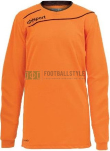Кофта воротарська Uhlsport ERGONOMIC оранжево-чорна 100570202 1005702-02