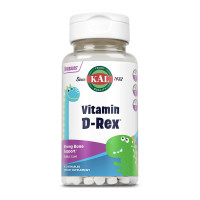 Порошок KAL Vitamin D-Rex 10mcg - 90 сhewable Bubble Gum 2023-10-2156