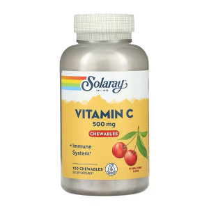 Таблетки Solaray Vitamin C 500mg - 100 chewables 2023-10-6746